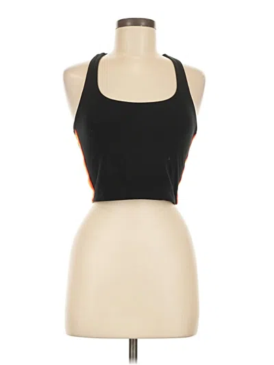 Pre-owned Spiritual Gangster Tank Top Black Halter Neckline Tops
