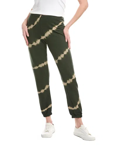 Spiritual Gangster Tie-dye Luna Sweatpant In Loden Tie Dye