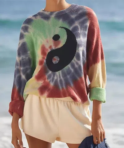 Spiritual Gangster Tie Dye Maude Sweater In Multi