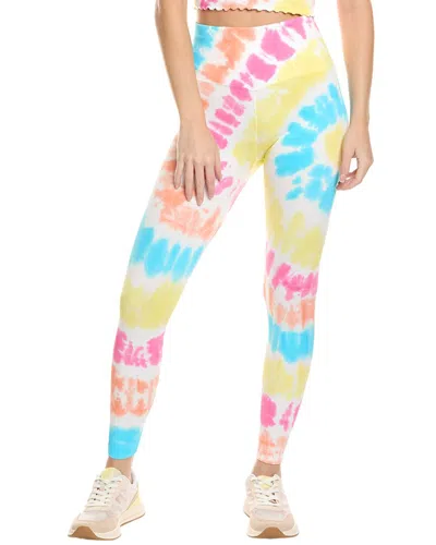 Spiritual Gangster X Grateful Dead Love Sculpt Tie-dye 7/8 Legging In Multi