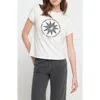 Spiritual Gangster Yin Yang Star Lila Graphic T-shirt In Birch