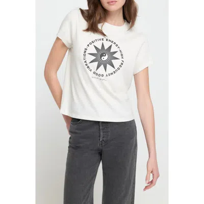 Spiritual Gangster Yin Yang Star Lila Graphic T-shirt In Birch