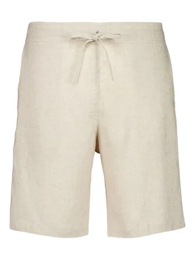 Spiritum Tulum Drawstring-fastening Bermuda Shorts In Neutral