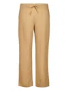 Spiritum Tulum Drawstring-fastening Trousers In Neutral