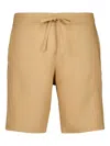 Spiritum Tulum Palmita Bermuda Shorts In Brown