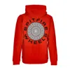 Spitfire Classic 87 Swirl Fill Hooded Men's Sweatshirt Scarlet/black/white In Scarlet/black/white