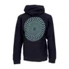 Spitfire Classic Swirl Glow Black Men's Hoodie In Black