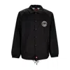 Spitfire Coach Jacket Men's Classic Swirl Windbreaker Black/white In Black/white