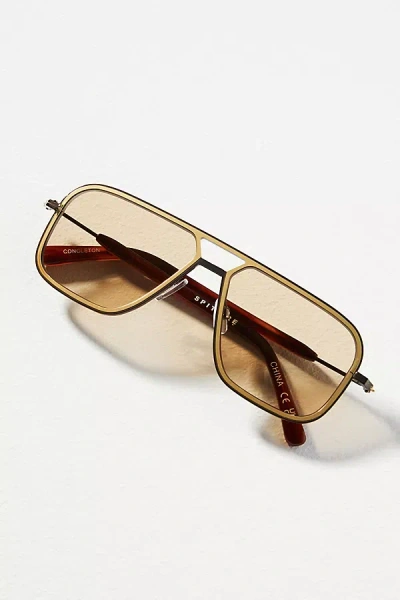 Spitfire Congleton Sunglasses In Gold