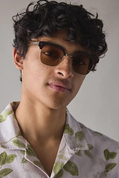 Spitfire Cut 104 Sunglasses In Brown, Men's At Urban Outfitters