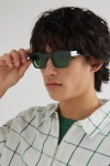 Spitfire Cut Eighty Two Sunglasses In Dark Green, Men's At Urban Outfitters