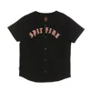 Spitfire Men's Old And Jersey Buttons Coat Black/red/black In Black