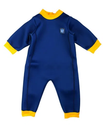 Splash About Baby Boys And Girls Warm In One Wetsuit In Blue