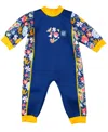 Splash About Baby Boys And Girls Warm In One Wetsuit In Blue