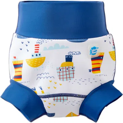 Splash About Kids'  Happy Nappy™ Reusable Swim Diaper In Blue
