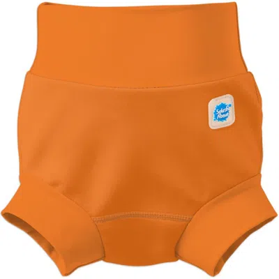 Splash About Kids'  Happy Nappy™ Reusable Swim Diaper In Orange