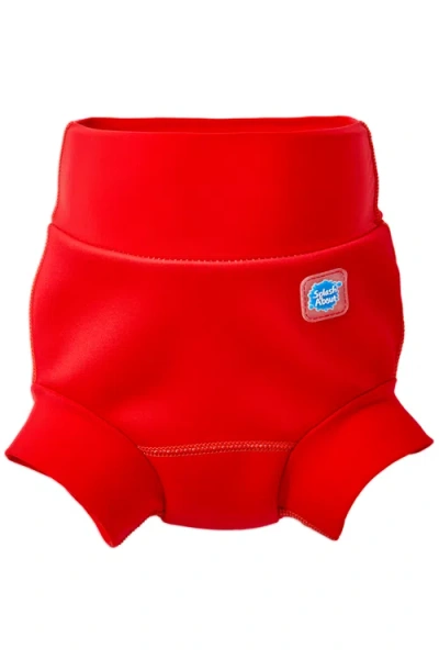 Splash About Kids'  Happy Nappy™ Reusable Swim Diaper In Red