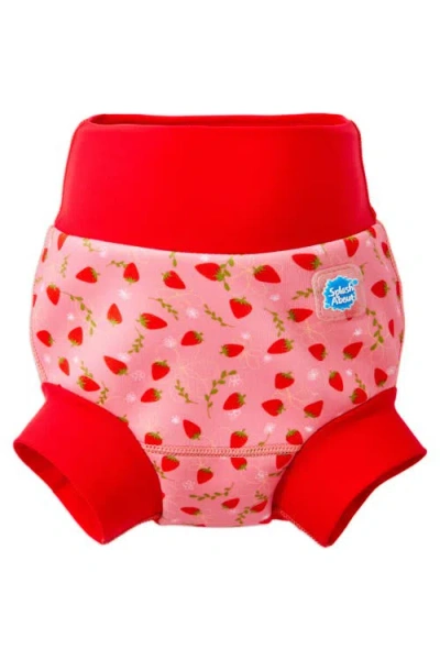 Splash About Babies'  Happy Nappy™ Reusable Swim Diaper In Red