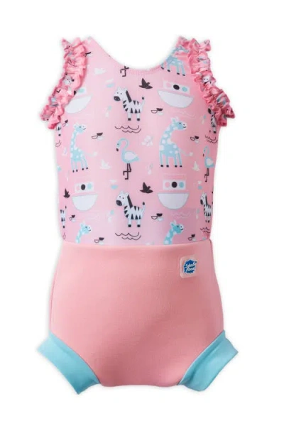 Splash About Babies'  Happy Nappy Swimsuit With Reusable Swim Diaper