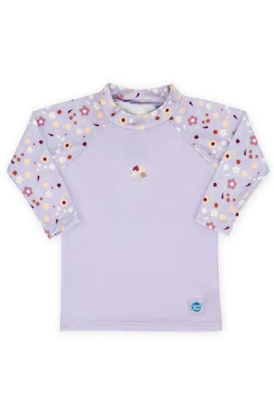 Splash About Kids Long Sleeve Rash Guard In Purple