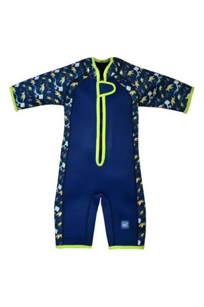 Splash About Kids Neoprene Shorty Wetsuit In Blue