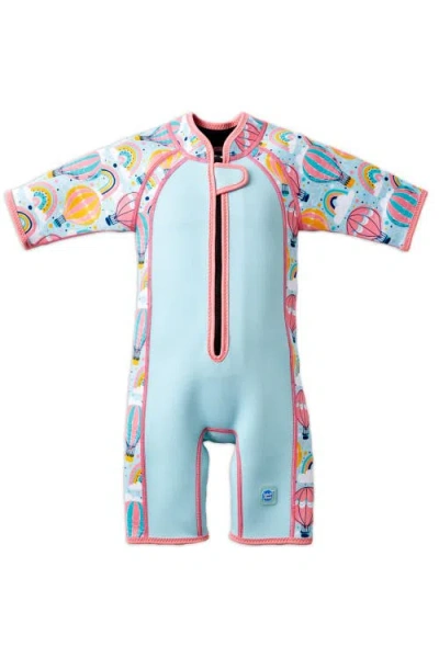 Splash About Kids Neoprene Shorty Wetsuit In Green