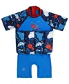 Splash About Toddler Boys Sea Printed Sleeved Floatsuit In Sea Life