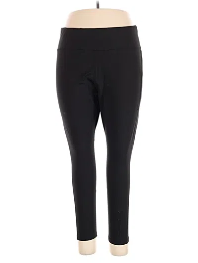 Pre-owned Splash Active Pants In Black