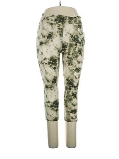 Pre-owned Splash Leggings In Gold