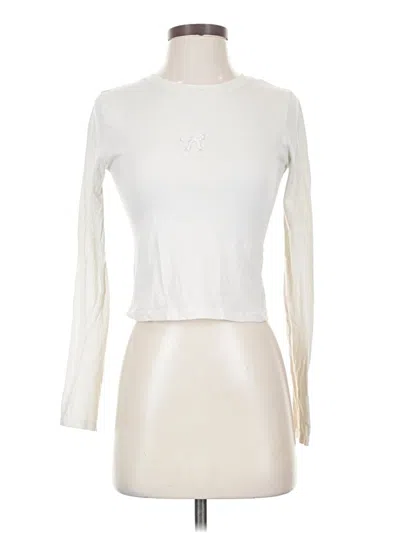 Pre-owned Splash Long Sleeve T-shirt In Ivory