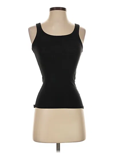 Pre-owned Splash Tank Top Black Strapless Neckline Tops