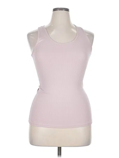 Pre-owned Splash Tank Top Pink Halter Neckline Tops