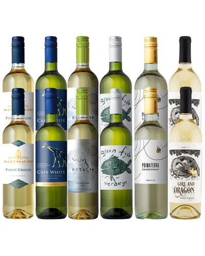 SPLASH WINES CRISP & REFRESHING SIPPING WHITES: 12 BOTTLES