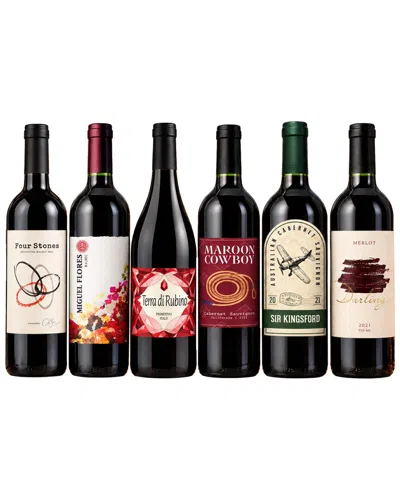 Splash Wines Seasons Best Reds - 6 Or 12 Bottles In Multi