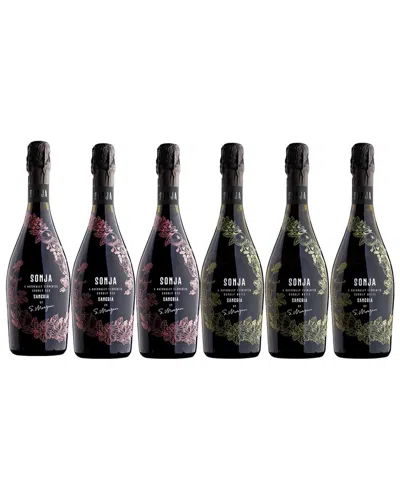 Splash Wines Sonja Sangria Sampler Pack: 6 Or 12 Bottles In Black
