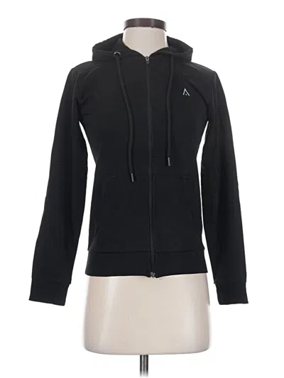Pre-owned Splash Zip Up Hoodie In Black