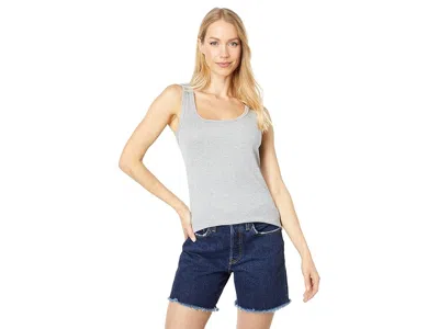 Splendid 1x1 Classic Tank Top In Gray
