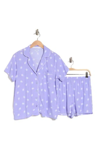 Splendid 2-piece Pajama Set In Purple