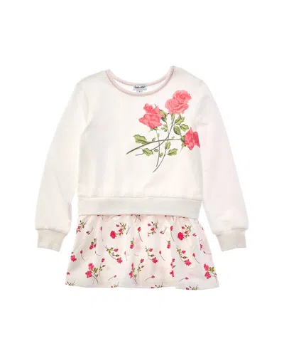 Splendid Kids' 2pc Camellia Rose Dress In White