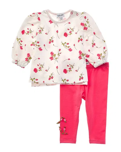Splendid Kids' 2pc Camellia Rose Pullover Set In White