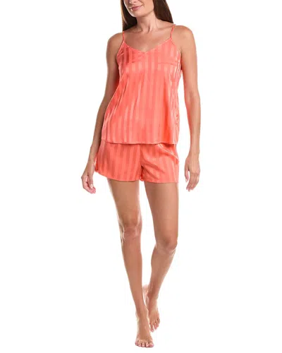 Splendid 2pc Cami & Boxer Set In Transparent