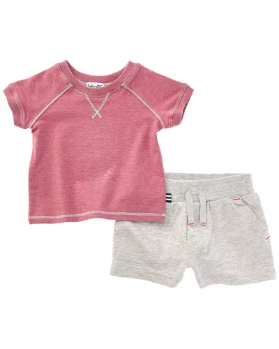 Splendid 2pc City Kid Short & Top Set In Multi