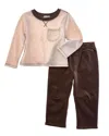 Splendid 2pc Cliff Top & Pant Set In Neutral