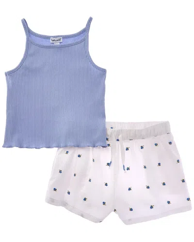 Splendid 2pc Fresh Floral Top & Skirt Set In Multi