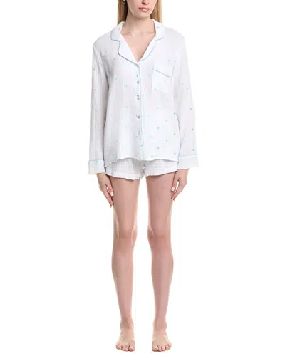 Splendid 2pc Lottie Love Short Set In White