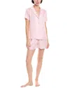 Splendid 2pc Notch Top & Boxer Set