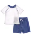 Splendid 2pc Sky Jersey T-shirt & Short Set In Blue