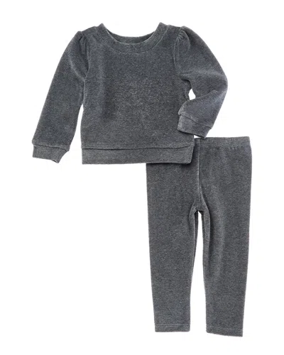 Splendid 2pc Top & Legging Set In Gray