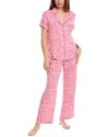 Splendid Print Pajamas In Abstract Animal Ikat