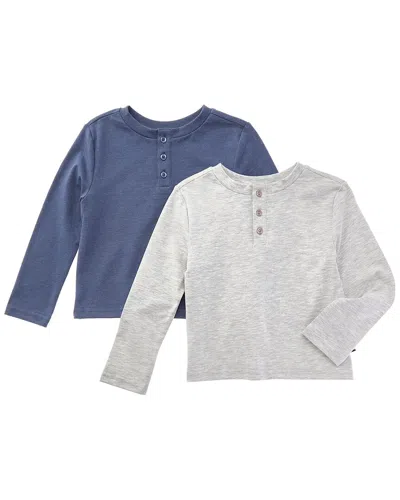 Splendid 2pk Henley In Animal Print
